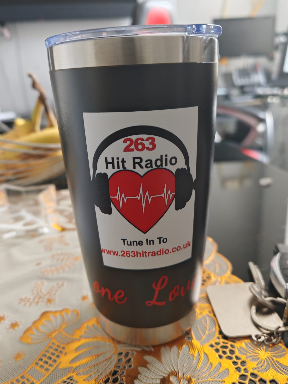 263 Coffee Mug with See-Through Top